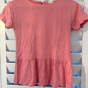 Jcrew crewcuts peplum top